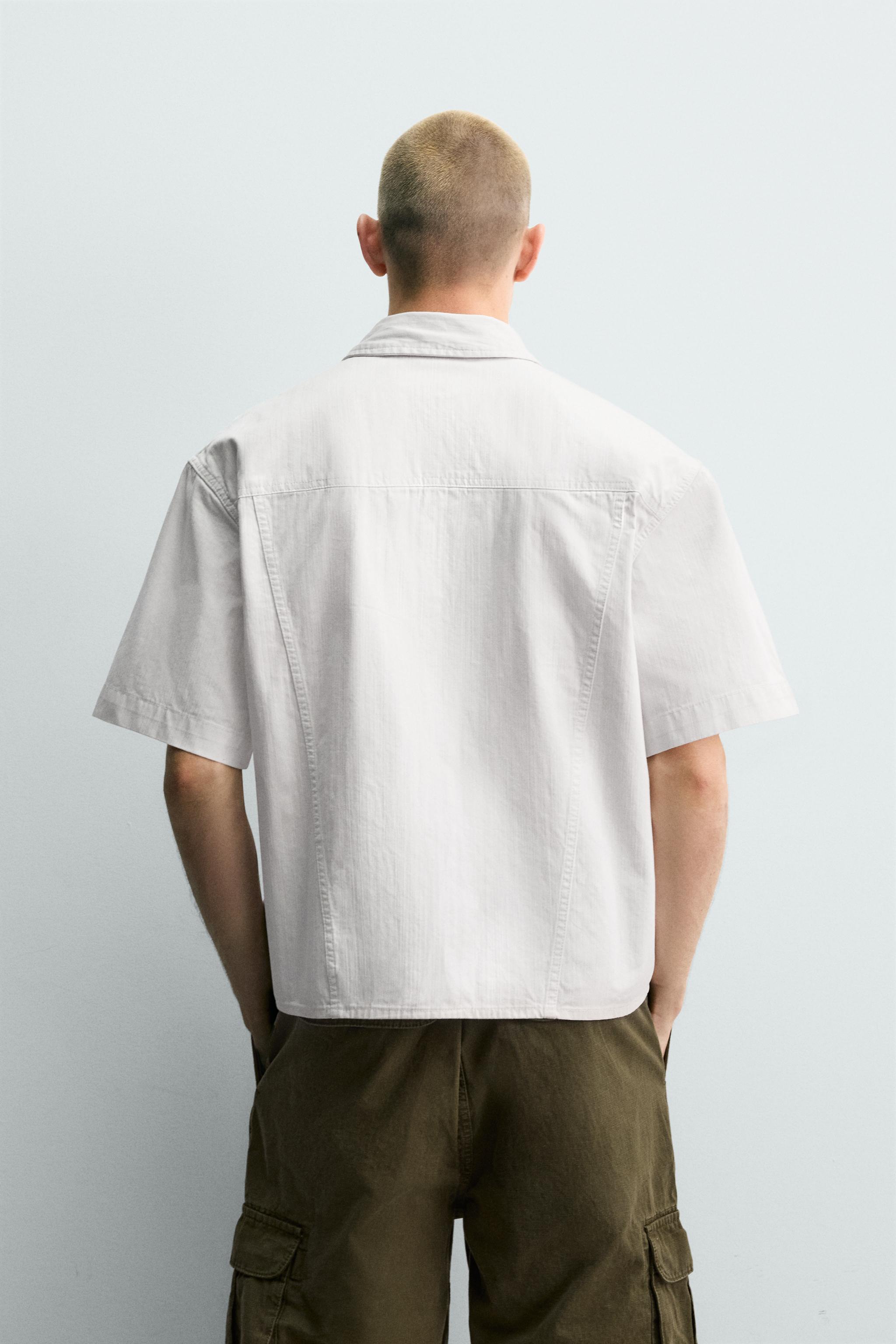 SURCHEMISE DÉLAVÉE COUPE BOXY